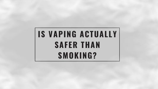 Is Vaping Actually Safer Than Smoking?
